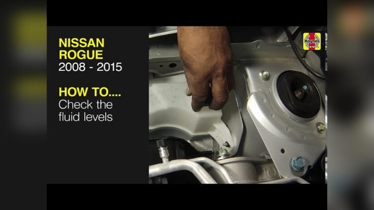 How to Check Transmission Fluid in Nissan Rogue