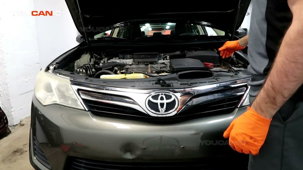 How to Open Toyota Camry Hood