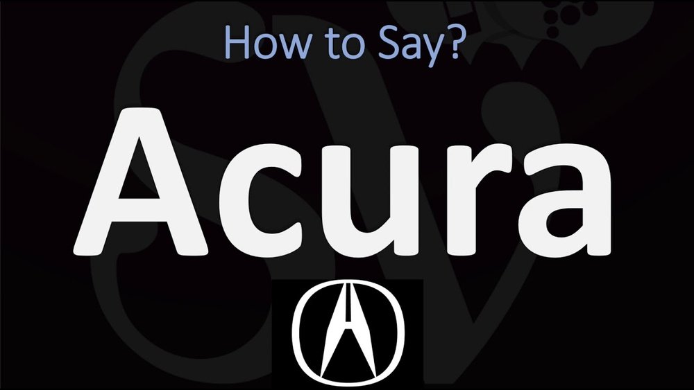How to Pronounce Acura