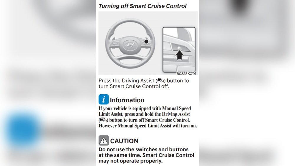 How to Turn off Smart Cruise Control Hyundai Palisade