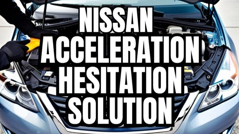 Nissan Altima Sputtering When Accelerating